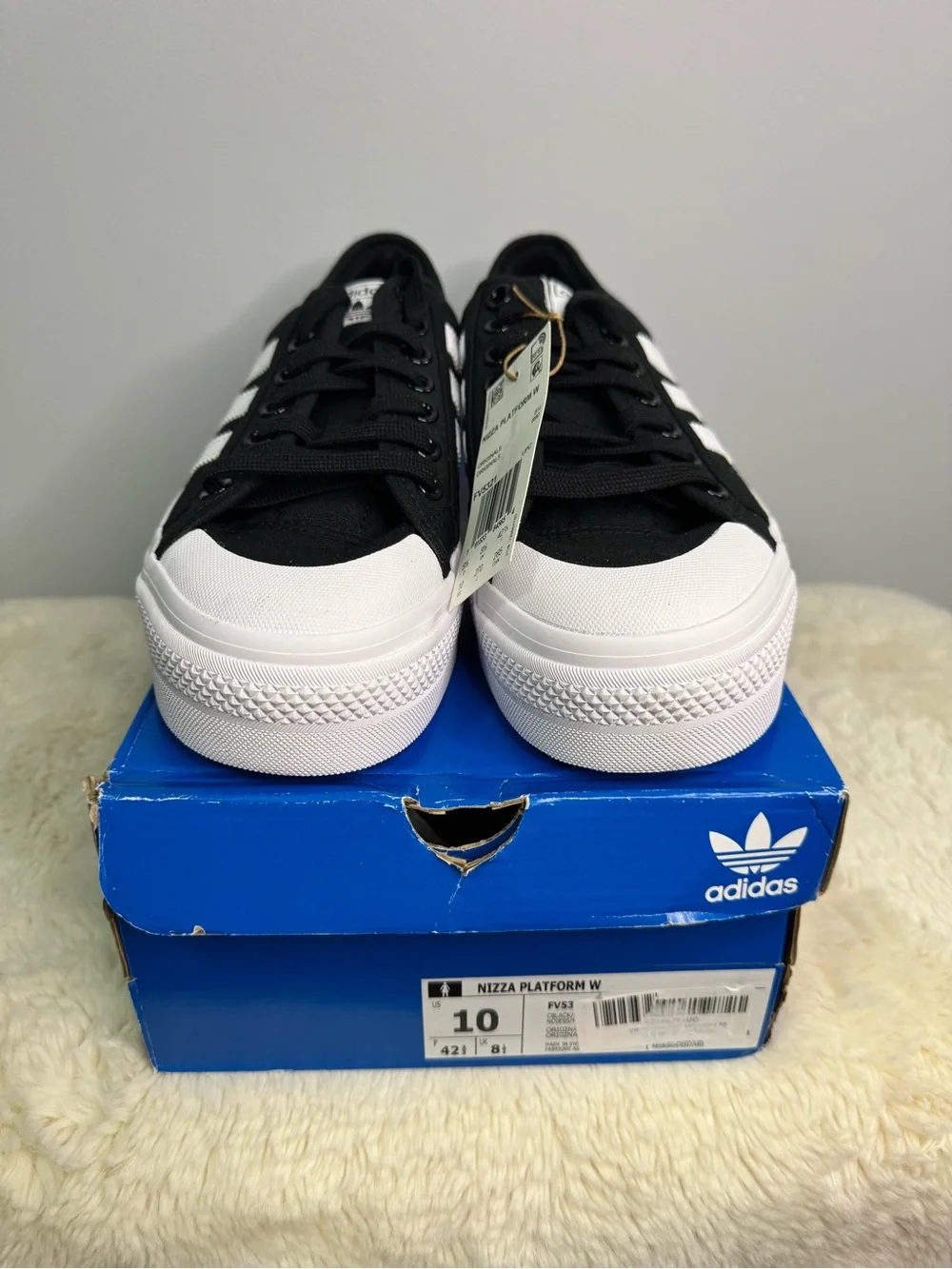 adidas Nizza Platform Women’s Sneakers - Size 10